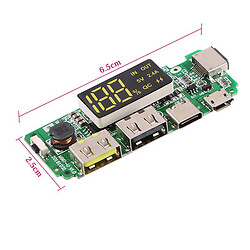 Зарядний пристрій для акумуляторів 18650 Power Bank Modul 5V 2.4A DUAL USB