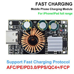 Зарядний пристрій для акумуляторів PD3.0/PPS/QC4.0 Fast Charger DC 10-30V 30W