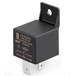 Реле електромеханічне LB-JD1912/4pin/12V/40A/Plastic Hook