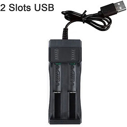 Зарядное устройство для аккумуляторов 18650 USB Charger 2X