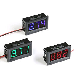 Вольтметр VD58-30V-BLUE-0.56