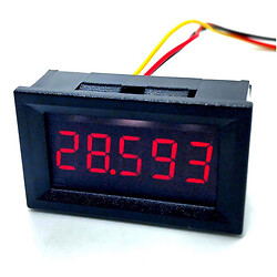 Вольтметр VM-5DIG-30VDC-BOX-RED