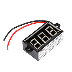 Вольтметр VM-3V-30VDC-RED-IP67