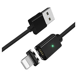 Кабель Essager Magic Power Magnetic EXCCXL-ML01 Apple iPhone SE 2022 / iPhone 14 Pro Max / iPhone 14 Plus / iPhone 14 Pro / iPhone 14 / iPhone 13 Pro / iPhone 13 Mini / iPhone 13 / iPhone 13 Pro Max / iPhone 12 Mini, Lightning, 1.0 м., Черный