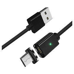 Кабель Essager Magic Power Magnetic EXCCXM-ML01, MicroUSB, 1.0 м., Черный