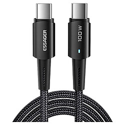 Кабель Essager Sunset EXCTT1-CGA01, Type-C, 2.0 м., Черный