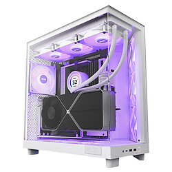 Корпус NZXT H6 Flow RGB, Белый