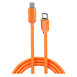 USB кабель WUW X149A, Type-C, 1.0 м., Оранжевый