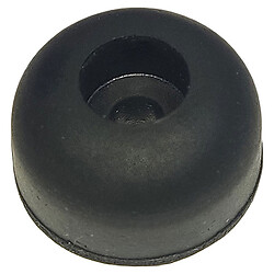 Ножка резиновая XD1910, D=19мм, H=10мм, Черная