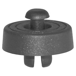 Ножка ПВХ HFF-6, D=28.5мм, H=8.2мм, Черная