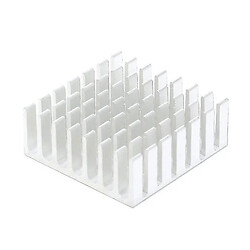 Радіатор голчастий RAD-28x28x11-SILVER