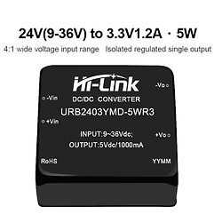 DC / DC перетворювач на друковану плату URB2403YMD-5WR3