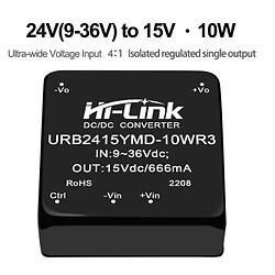 DC/DC преобразователь на печатную плату URB2415YMD-10WR3