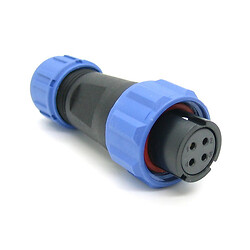 Круглий герметичний роз'єм IP68 W13B1-04