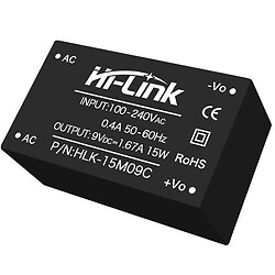 Модульный сетевой источник питания на плату HLK-15M09C