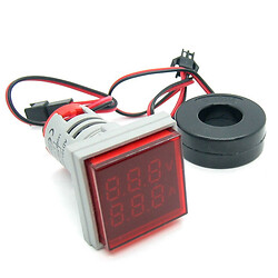 Амперметр AD101-22VAMS-Red