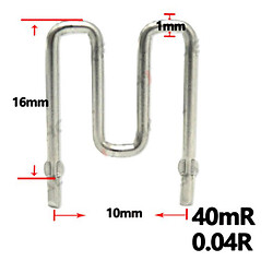 Шунт 40mR (0.04R) 10mm 1mm Constantan Resistor