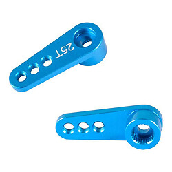 Сервопривод 25T 3-holes deepening Blue