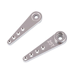 Сервопривід 25T 4-holes Silver
