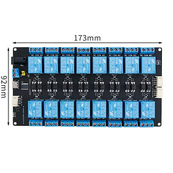 Релейные модули Arduino XL9535-K16V5/16 Channel Relay Module
