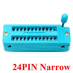 Макетна плата - адаптер ZIF IC Socket 24pin Narrow