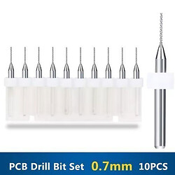 Свердло для друкованої плати PCB drill Set 0.7mm 10pcs