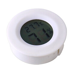 Термометр, гигрометр, влагомер ROUND-Thermometr-Hygrometer-WHITE