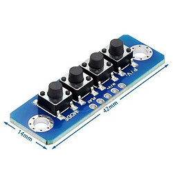 Кнопка тактовая Tact Switch Module 4 bit