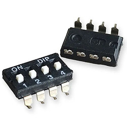 DIP-переключатель HP-TC Switch 4P SMD