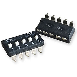 DIP-переключатель HP-TC Switch 5P SMD