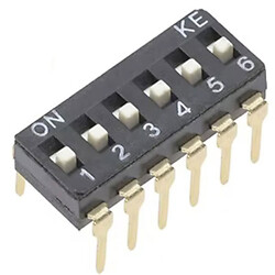 DIP-перемикач HP-TC Switch 6P DIP