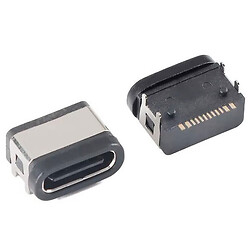 USB роз'єм WP-Type-C 16PIN 4 Fixed Pin DIP