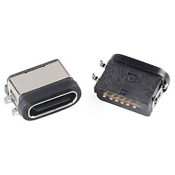 USB разъем WP-Type-C 6PIN 4 Fixed Pin Sink