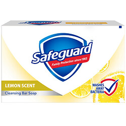 Мыло туалетное жесткое SAFEGUARD "Лимон", 100 г
