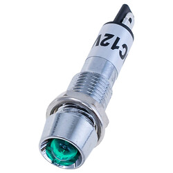 Индикаторная лампа XD8-1 12V, Зеленый