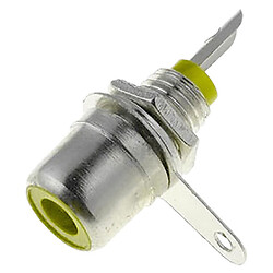 Гніздо на панель RCA CC-113, Жовтий