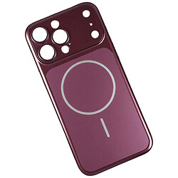 Чохол (накладка) Apple iPhone 14 Pro Max, AG Case, MagSafe, Бордовий