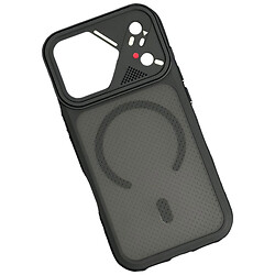 Чехол (накладка) Apple iPhone 12 / iPhone 12 Pro, Matrix Tech Color, MagSafe, Черный