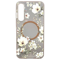 Чохол (накладка) Samsung A355 Galaxy A35 / A356 Galaxy A35 5G, Matte Spring Bloom, MagSafe, Бежевий