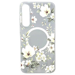 Чохол (накладка) Samsung Galaxy S24 / Galaxy S25, Matte Spring Bloom, MagSafe, Білий