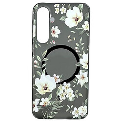 Чохол (накладка) Samsung Galaxy S25 Ultra, Matte Spring Bloom, MagSafe, Чорний