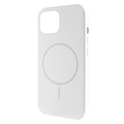 Чохол (накладка) Apple iPhone 11, Air Beats, MagSafe, Білий
