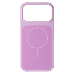 Чохол (накладка) Apple iPhone 17 Pro / iPhone 18 Pro, Air Beats Two Colors, MagSafe, Ліловий