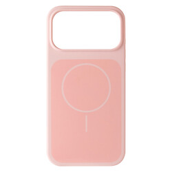 Чехол (накладка) Apple iPhone 17 Pro Max / iPhone 18 Pro Max, Air Beats Two Colors, MagSafe, Розовый