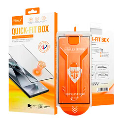 Захисне скло Apple iPhone 17 Pro Max, Mietubl Quick Fit, Чорний