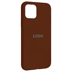 Чехол (накладка) Apple iPhone 11 Pro, Original Soft Case, Dark Brown, Коричневый
