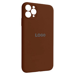 Чехол (накладка) Apple iPhone 11 Pro Max, Original Soft Case, Dark Brown, Коричневый