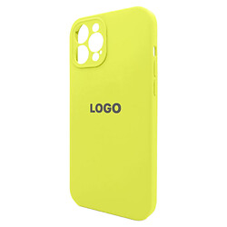 Чохол (накладка) Apple iPhone 12 Pro Max, Original Soft Case, Flash Lime, Жовтий