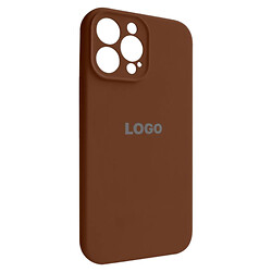 Чехол (накладка) Apple iPhone 13 Pro Max, Original Soft Case, Dark Brown, Коричневый