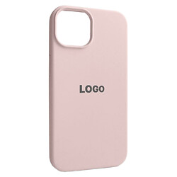 Чохол (накладка) Apple iPhone 14, Original Soft Case, Grey-Pink, Сірий
